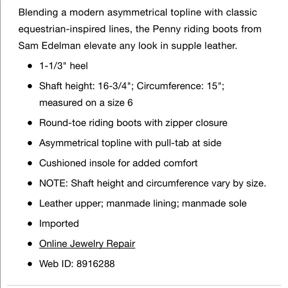 Sam Edelman Penny Boots - Picture 6 of 10